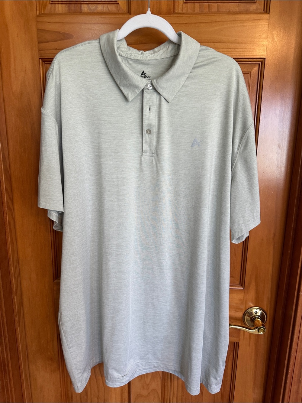 Arctic Cool Men's Light Grey Polo Shirt